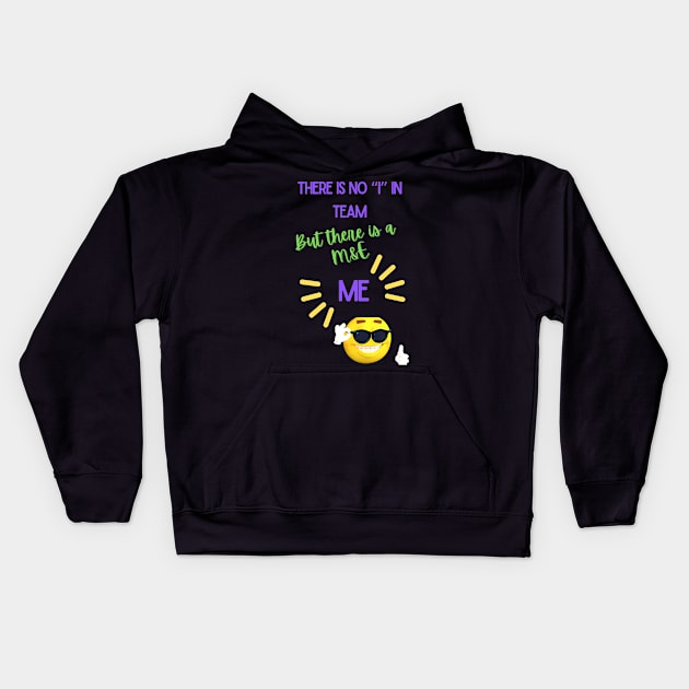 Team of me Kids Hoodie by SheKey